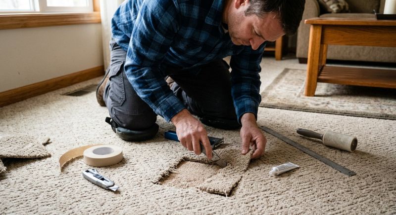 Carpet Hole Repair in Kansas City, KS