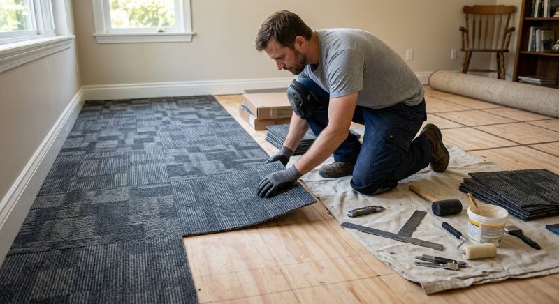 Carpet Tiles Installation in Ocean County, NJ