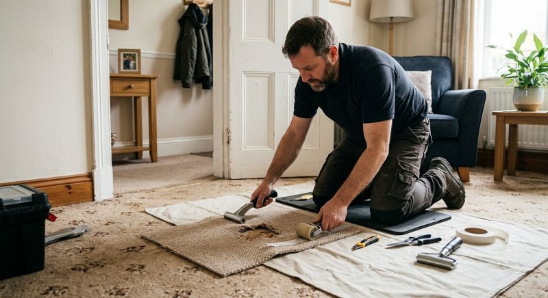 Pet Stain Carpet Repair in Overland Park, KS