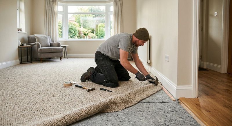 Textured Carpet Installation in Toms River, NJ